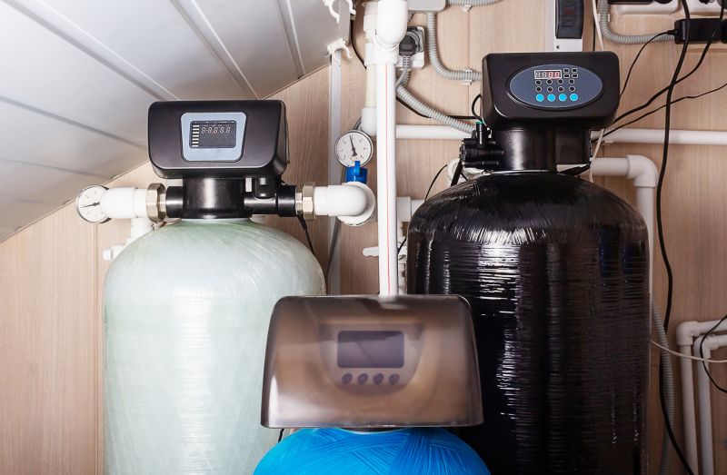 Installing Water Softener Components
